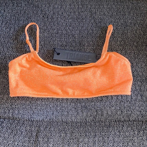 triangl swimwear Other - Orange sparkle Bathing suits top